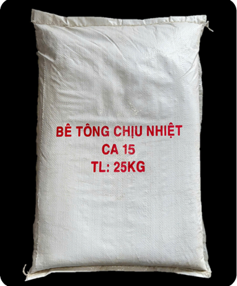 Bê tông chịu lửa CA15	